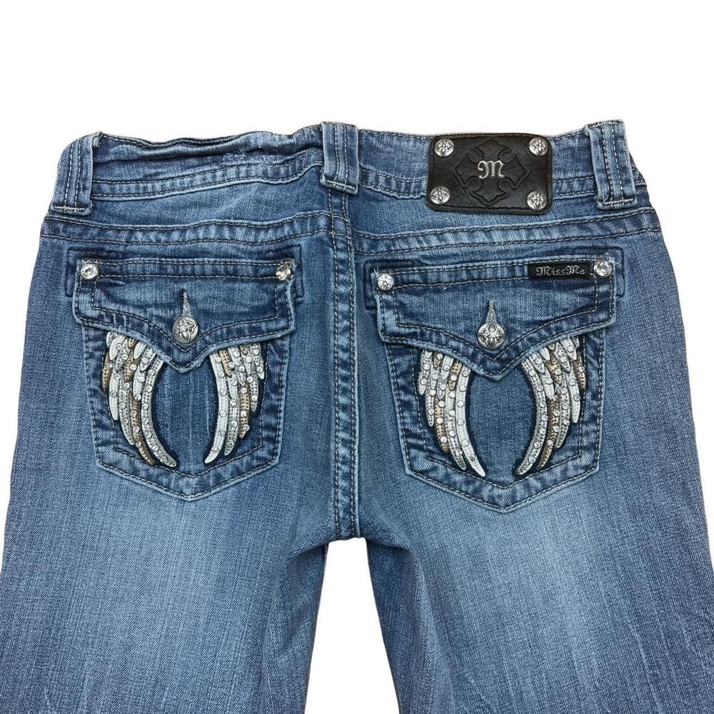 Miss-me Women's Blue and Navy Jeans